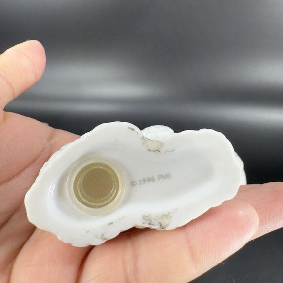 1996 Prescious Moments Noahs Ark Lamb Sheep Salt and Pepper Shaker Set 2 Ceramic - Picture 7 of 16